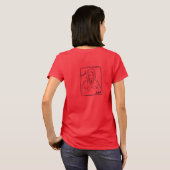 Namaste Zen Sketchy T-Shirt (Dos entier)