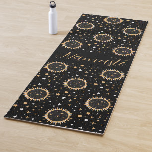 Namaste Zon Maan Sterren Boho Celestial Yogamat