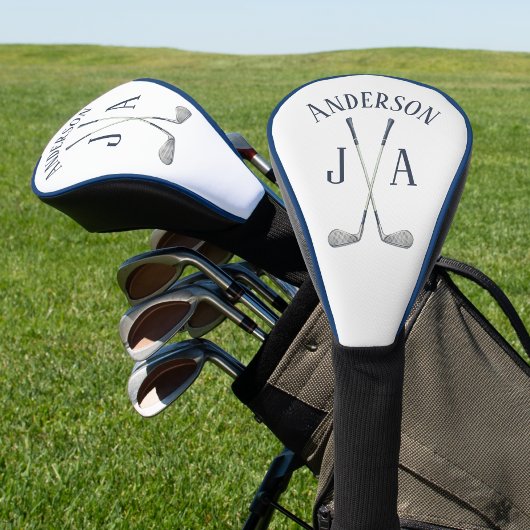 Name And Initials Monogrammed  Golfheadcover