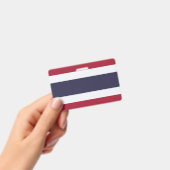 Name Badge with flag of Thailand (Handheld)