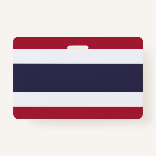 Name Badge with flag of Thailand (Devant)