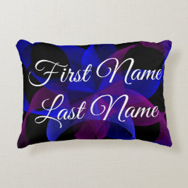 Name Change 3D To 2D Geometric Accent Pillow Accent Kussen