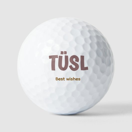 Name Golfballen (Voorkant)