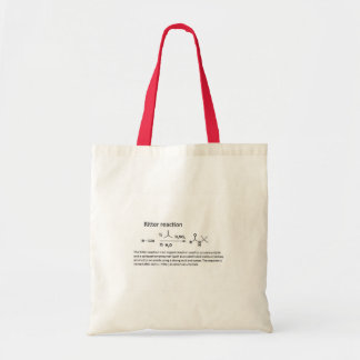 Name reaction tote bag