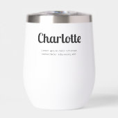 Name Retro Script White (Avant)