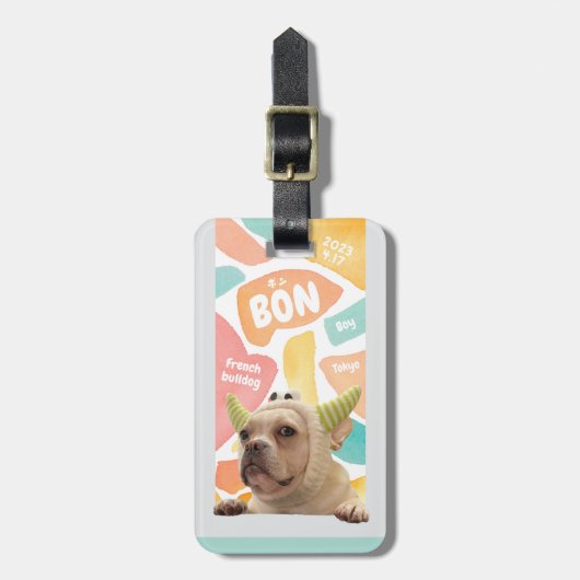 NameCard 2 Bagagelabel (Voorkant verticaal)