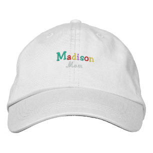 Namedrop Nation_Madison Mam Meerkleurig Geborduurde Pet