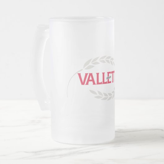 NameMug Matglas Bierpul (Voorkant links)