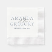 Namen en datum van Elegant-koppels voor script Servet (Voorkant)