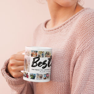 Namen van beste vriendinnen BFF Fotocollage Koffiemok