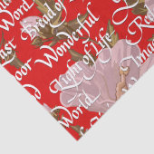 Namen van Christus / Kerstmis Tissuepapier (Detail)