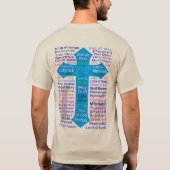 Namen van God en Jezus T-shirt (Achterkant)