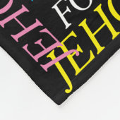 NAMEN VAN GOD FLEECE DEKEN (Hoek)