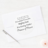 Namen van God Sticker (Envelop)