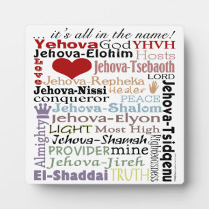 Namen van God-Subway Art Fotoplaat