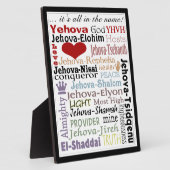 Namen van God-Subway Art Fotoplaat (Zijkant)