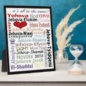 Namen van God-Subway Art Fotoplaat (Zijkant)