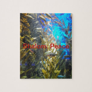 Namen van GOD w/Betekenis Shalom:Vrede Legpuzzel