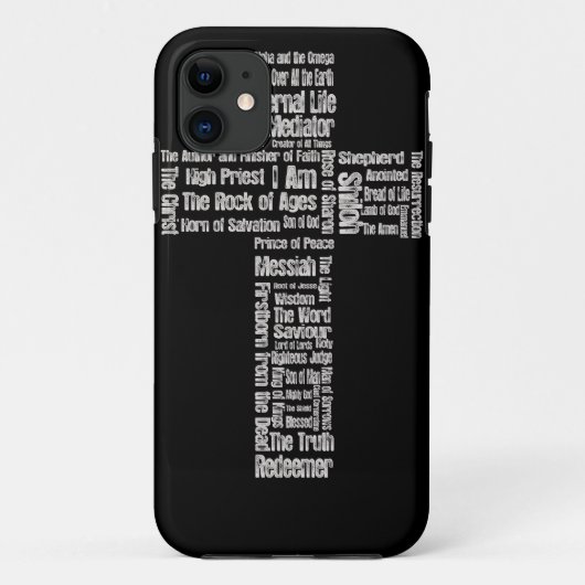 Namen van Jesus Cross Case-Mate iPhone Case (Achterkant)
