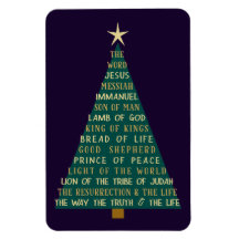 Namen van Jezus Kerstboom