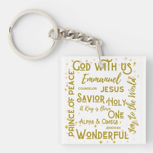 Namen van Jezus Sleutelhanger (voorkant)