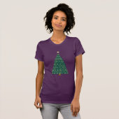 Names of Jesus Christmas Tree T-shirt (Voorkant volledig)