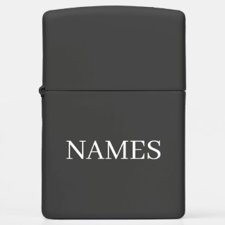 NAMES – Premium op maat gemaakte aansteker