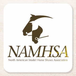 NAMHSA-Onderzetters Vierkante Kartonnen Onderzetter