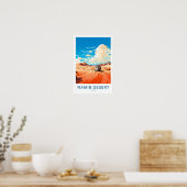 Namib Desert Africa Travel Poster (Cuisine)