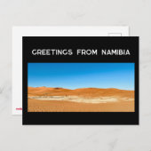 Namib Desert Briefkaart (Voorkant / Achterkant)