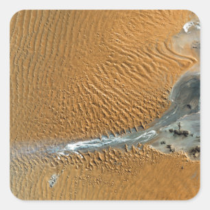 Namib-woestijn, Namibië Vierkante Sticker