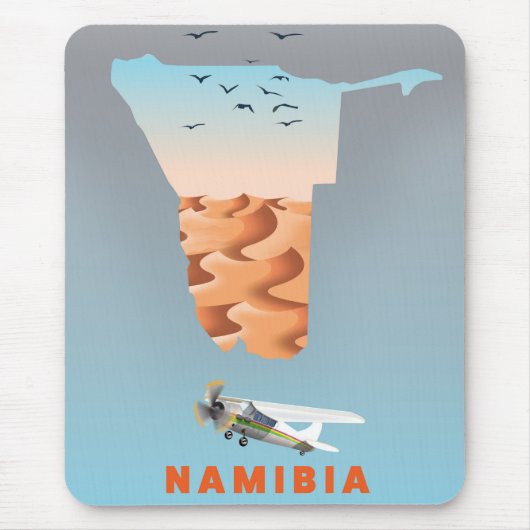 Namibia kaart muismat (Voorkant)