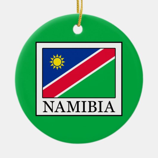 Namibia Keramisch Ornament (Voorkant)