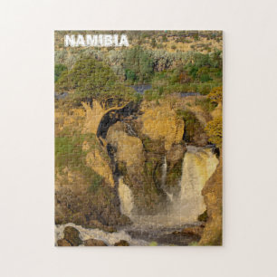 Namibia Kunene River Epupa Falls Landscape Nature Legpuzzel