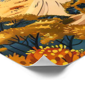 Namibia Print Safari Illustration Namibia Travel (Hoek)