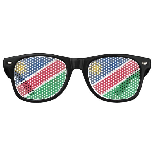 Namibia Retro Zonnebril (Voorkant)