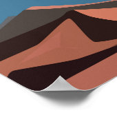 Namibië afrika Travel Poster  (Hoek)