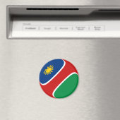 Namibie Aimant Drapeau de Fisheye (In Situ (Lave-vaisselle))