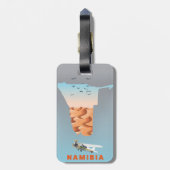 Namibië Bagagelabel (Achterkant verticaal)