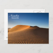 Namibie - Carte postale du désert de Sossusvlei (Devant / Derrière)