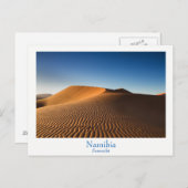Namibie - Carte postale du désert de Sossusvlei av (Devant / Derrière)