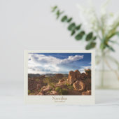 Namibie - Damaraland carte postale avec texte (Debout devant)