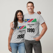 Namibië Flag Independence Celebration T-shirt (Unisex)