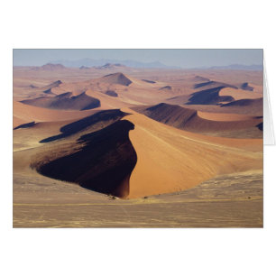 Namibie, parc Namib-Naukluft. Vue aérienne de