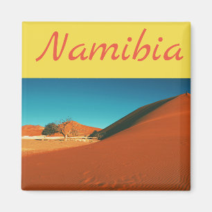 Namibië Sand Dune Landscape Uitzicht Magnet Magneet