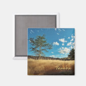 Namibie Savannah Savanna Paysage Magnet (Recto/Verso)