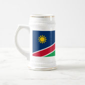 Namibië vlag bierpul (Links)
