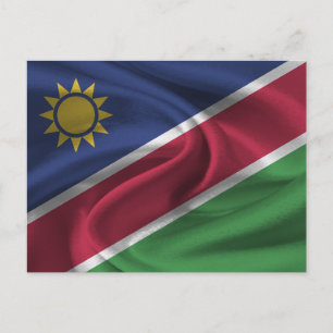 Namibië vlag briefkaart
