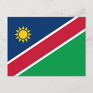 Namibië vlag briefkaart