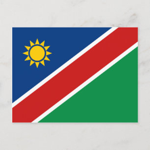 Namibië Vlag Briefkaart